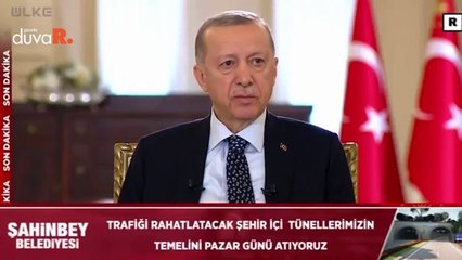 Erdoğan rahatsızlandı, katıldığı canlı yayına ara verildi