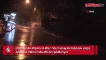 İstanbul'da sağanak yağış etkisini gösterdi! Perşembe gününe kadar sürecek