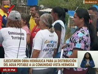 Guárico | Activan pozo de agua potable para más de 3 mil habitantes de la comunidad Vista Hermosa