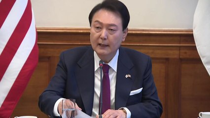 尹, 바이든과 곧 '친교의 시간'...나사 찾아 "한미 우주동맹 도약" / YTN