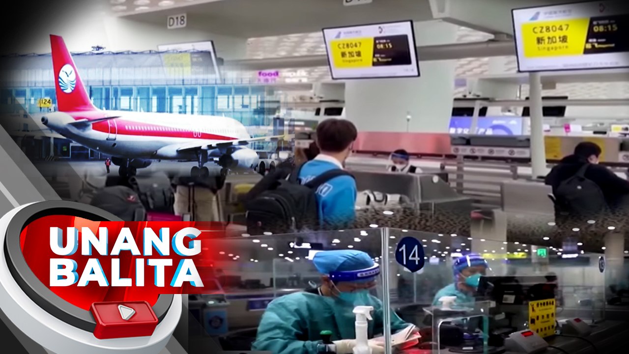 COVID-19 antigen test, ipinalit sa RT-PCR bilang requirement sa mga bibisita sa China | UB