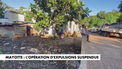 Mayotte : l'opération d'expulsions suspendue