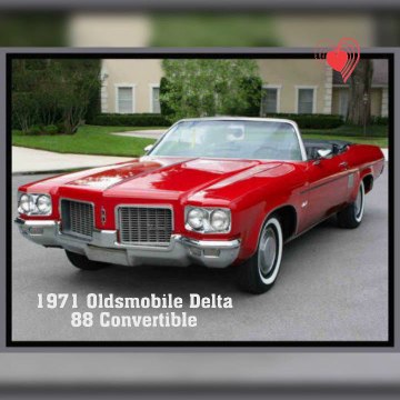 1971 Oldsmobile Delta 88 Convertible . Classic muscle cars show. سيارات كلاسيكيه @Classicmusclecars1
