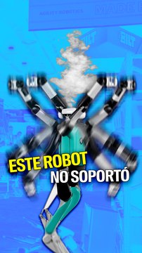 Un robot colapsó después de trabajar 20 horas
