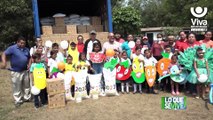 Comunidad educativa de Chinandega recibe Merienda Escolar
