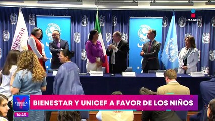 Ariadna Montiel trabajará con la UNICEF a favor de los niños y niñas del país