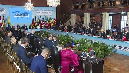 Download Video: Cumbre sobre Venezuela en Bogotá bajo la sombra del opositor Guaidó