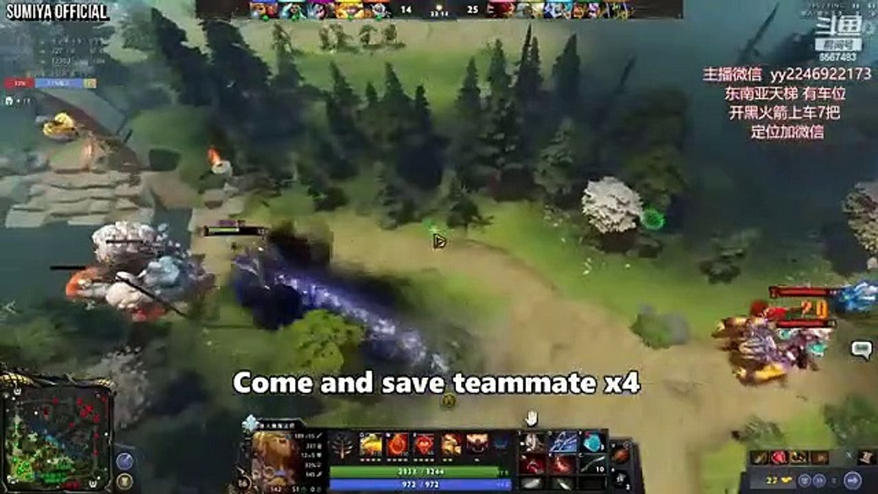 Imagine a 300 STR 7200 HP Ogre Magi in 7.33 New Patch | Sumiya Stream Moment 3628