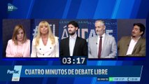 #TUCUMÁN DEBATE: Primer momento de debate libre entre candidatos
