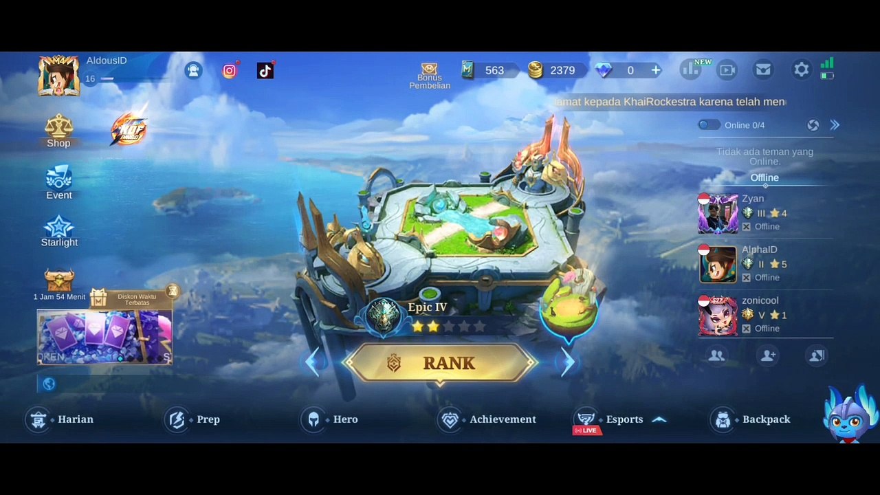 Diamond Gratis MLBB