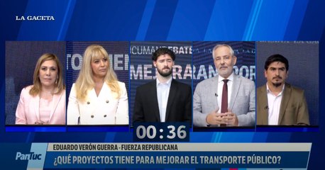 #TUCUMÁN DEBATE: ¿Qué proyectos tiene para mejorar el transporte público?