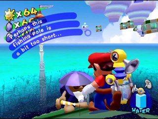 Super Mario Sunshine Arcade 2 [4] J'ai pas d'eau?!?