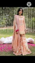2023 ladies sharara design,bridal mehndi shara design ,barat.@hafizgarmentandboutiquefas8030