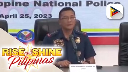 Bagong PNP Chief Gen. Benjamin Acorda Jr., humarap sa unang command conference...