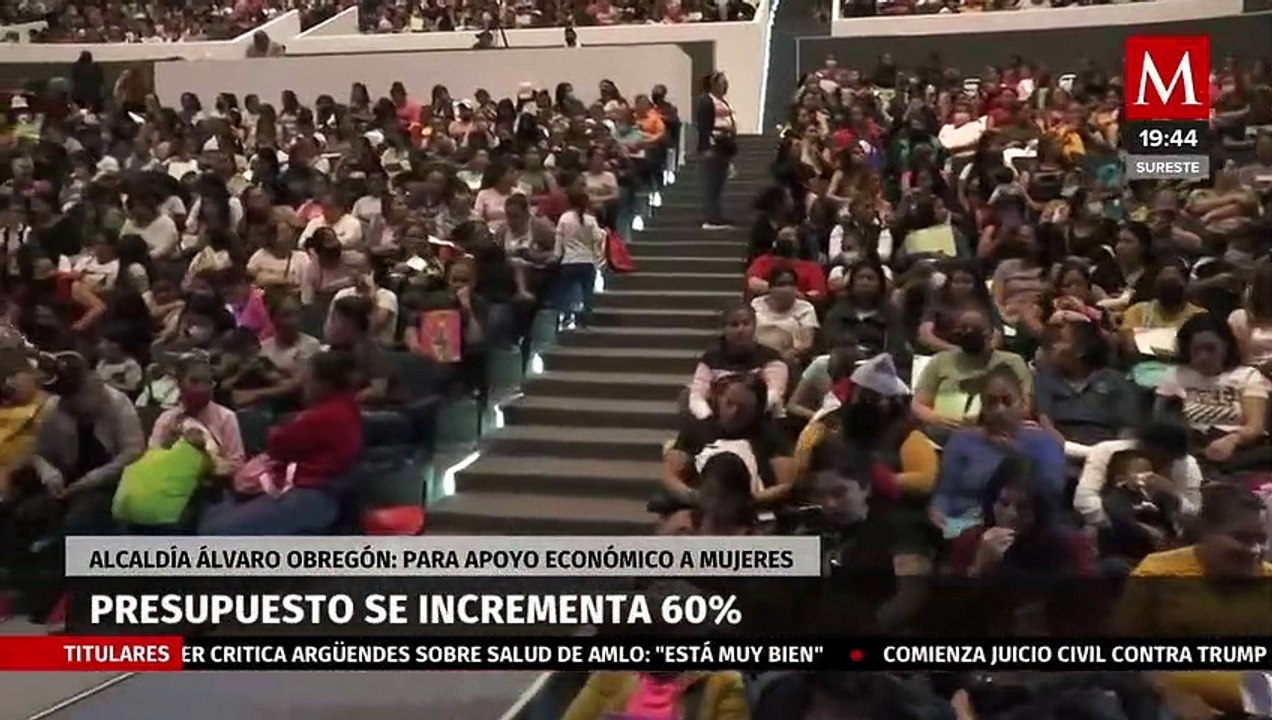 Lía Limón entregó el primer apoyo a mujeres inscritas en el programa 'Contigo Vecina'