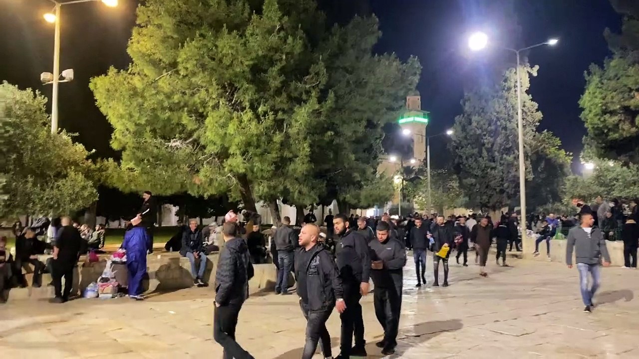 Masjid Aqsa 27 Ramzan lailatulqadir raat أذان الفجر   رمضان من المسجد الأقصى - بداية سورة  المؤمنون