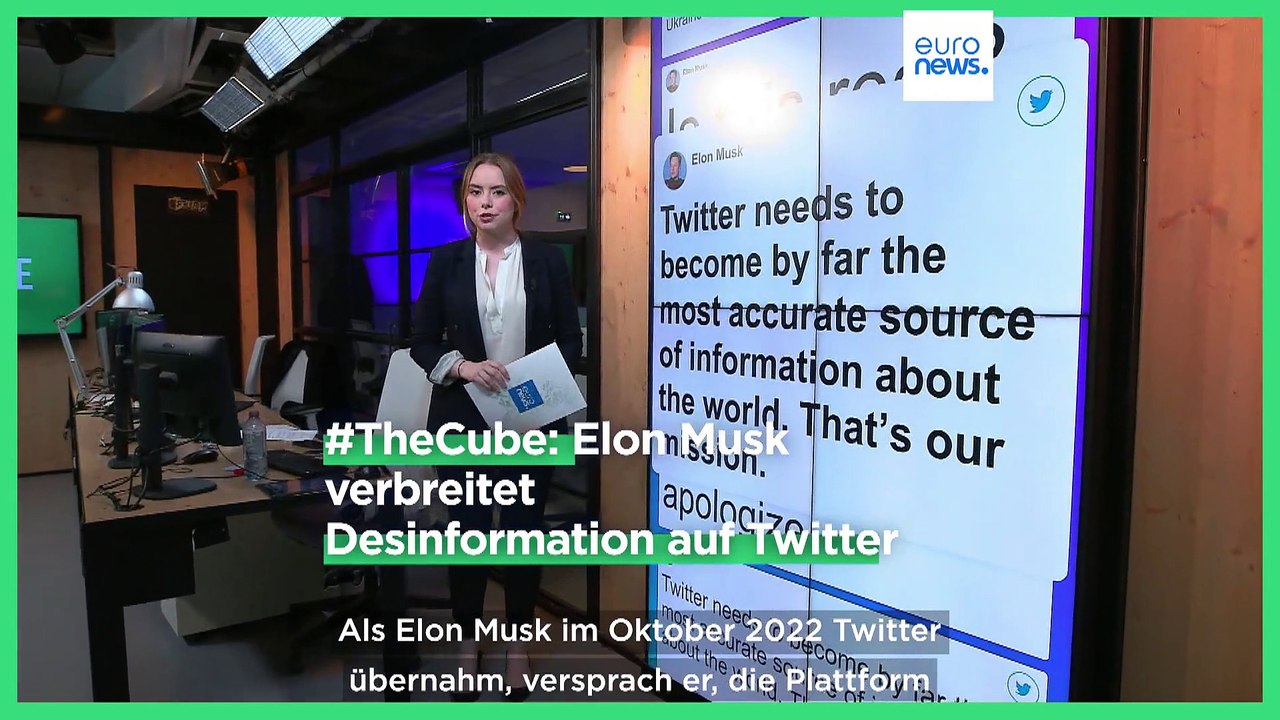 #TheCube: Was macht Elon Musk mit Twitter? Von Fake News und QAnon