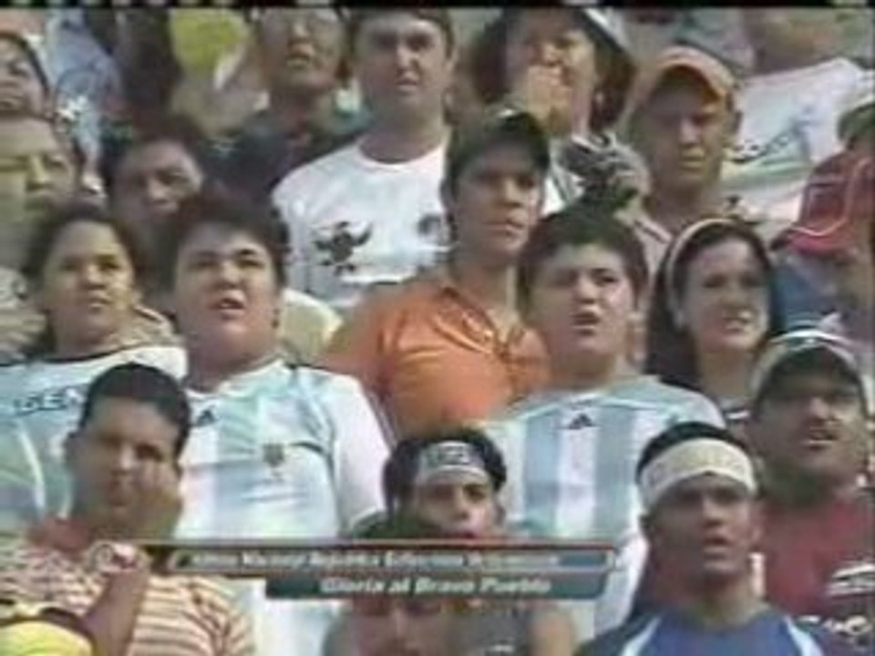 Himno de Venezuela (Previa Final Copa America 2007)