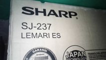 Review : Lemari ES 2 Pintu  | Sharp SJ-237 (Kirei III)