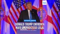 Donald Trump acusado de violação em tribunal denuncia perseguição política