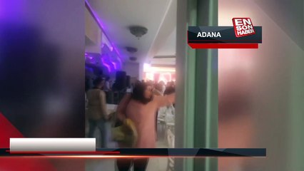 Adana'da düğünde bıçaklı kavga
