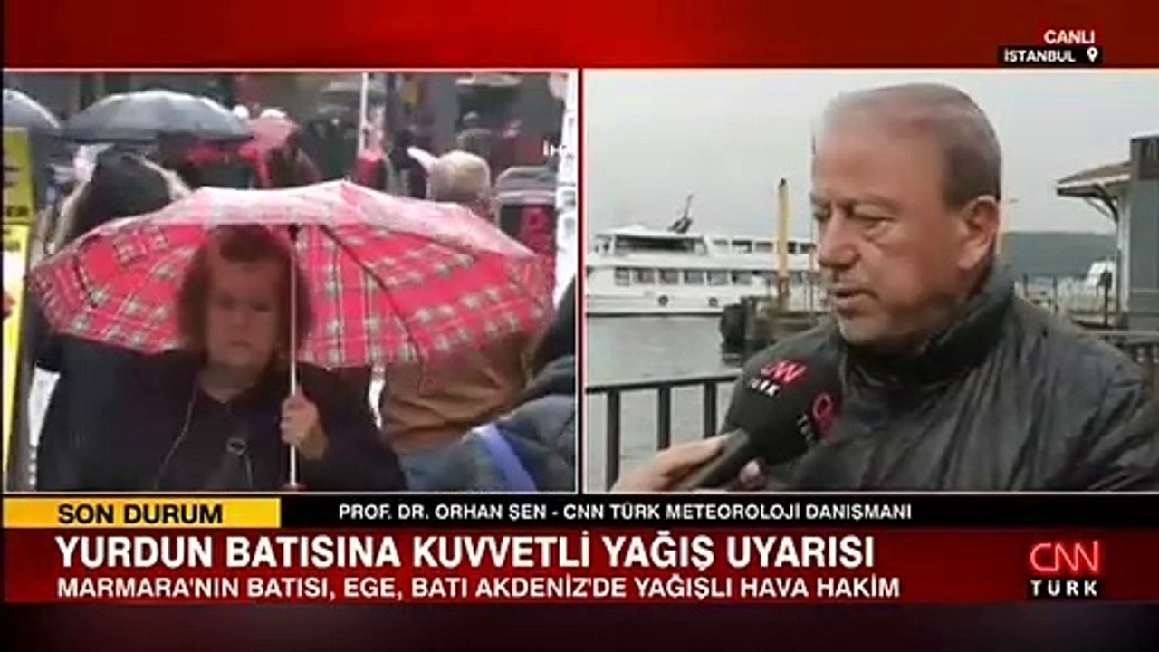 Meteoroloji'den İstanbul ve çok sayıda kent için kuvvetli yağış uyarısı