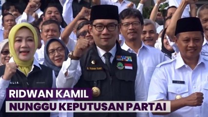Disebut Cocok Jadi Cawapres Ganjar, Ridwan Kamil: Nunggu Keputusan Partai