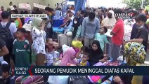 Seorang Pemudik Meninggal di Atas Kapal