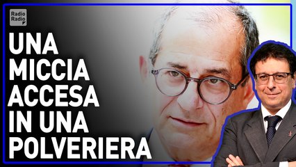 Il "Patto di stabilità" ha generato un disastro economico per 15 anni, ora Tria vorrebbe cambiarlo
