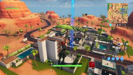 Classic Fortnite: Winning a match in Chapter 1 Season 8 while camping in the baller