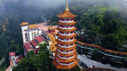 Flying Over Malaysia 4k uhd Videos With Relax Music Nature