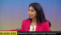 ‘No good reason’ for migrants to cross Channel in small boats for ‘life in UK’, says Braverman