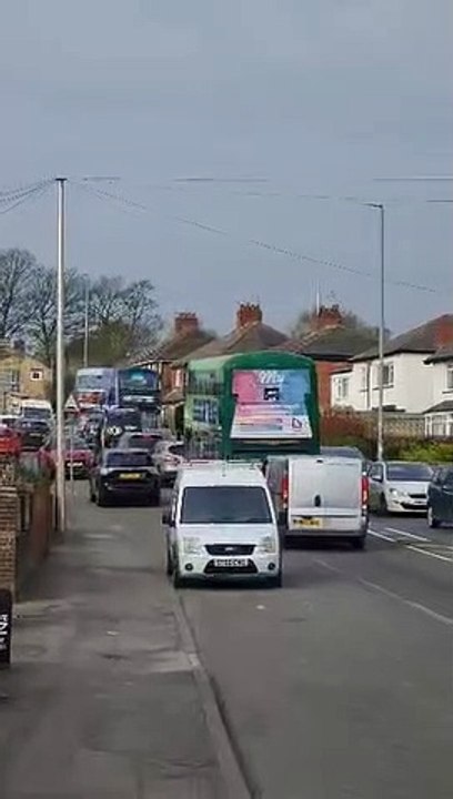 Leeds traffic: Major delays for rush hour commuters in West Leeds after car flips onto roof in crash