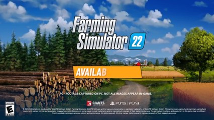 Farming Simulator 22 Content Update Trailer PS