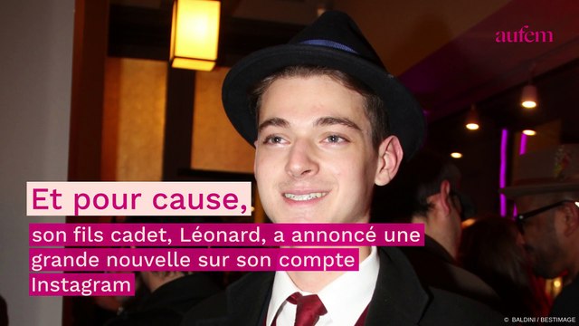 Valérie Trierweiler heureuse : son fils Léonard fait une grande annonce