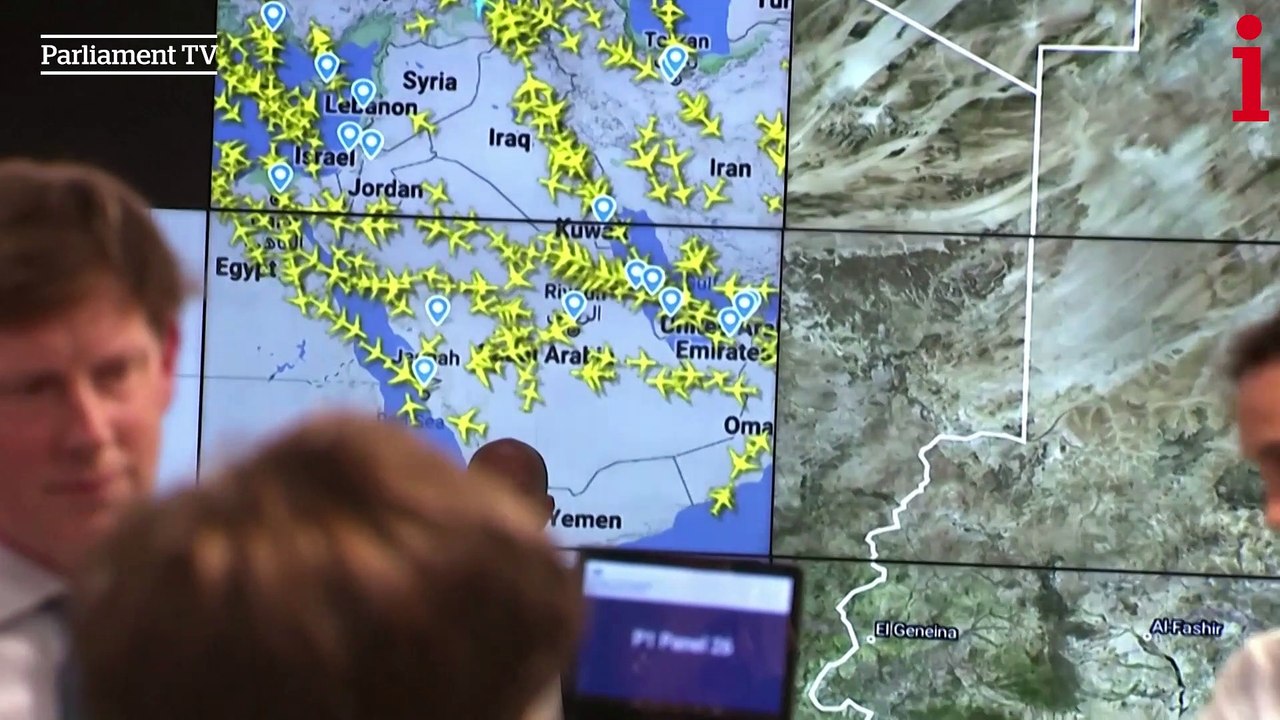 Sunak tells reporters the government is in contact with all British nationals in Sudan with more evacuation flights scheduled