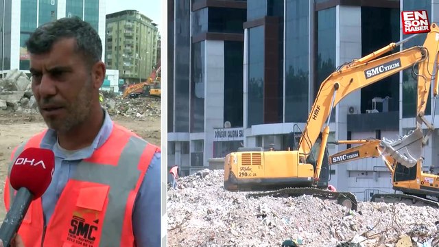 Galeria Sitesi’nden şimdiye kadar 300 kamyon hafriyat çıktı