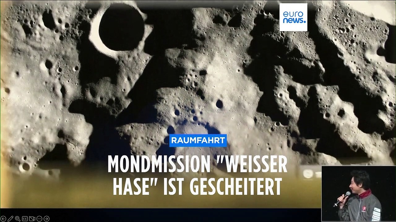 Mondmission 'Weisser Hase' ist gescheitert