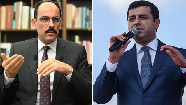 Demirtaş'ın İmralı'ya heyet gönderildi iddiasına Cumhurbaşkanlığı Sözcüsü İbrahim Kalın'dan yanıt: Açık ve net olarak yalan