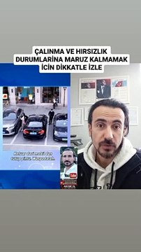 Aracınızın hırsızlığa maruz kalmaması için alınması gereken tedbirler