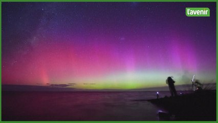 De somptueuses aurores boréales illuminent le ciel de la Nouvelle-Zélande