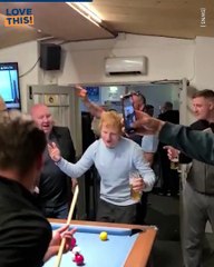 When Ed Sheeran shows up at the pub ?!?!