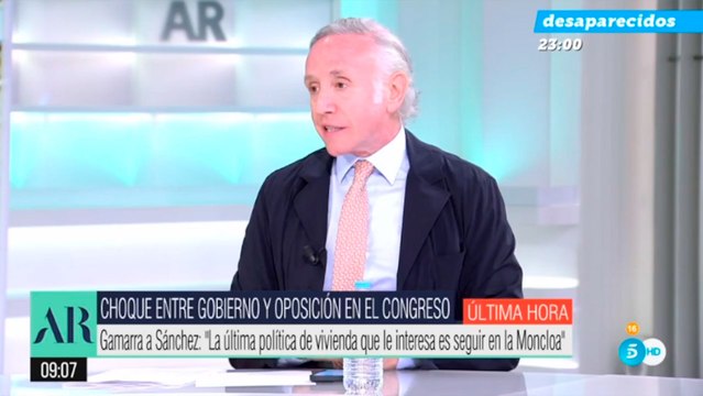 Inda: Lo que debería hacer Feijóo al llegar al Gobierno es derogar todas las leyes del sanchismo