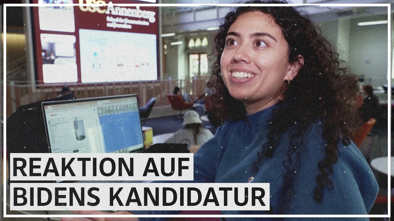 Reaktionen auf Joe Bidens Kandidatur: 'Gehen Sie Ihr Leben genießen!'