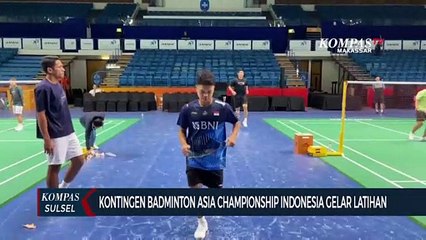 Kontingen Badminton Asia Championship Indonesia Gelar Latihan
