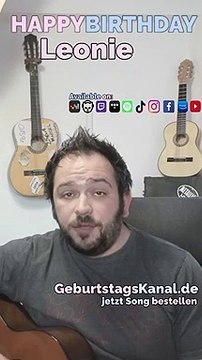 Happy Birthday, Leonie! Geburtstagsgrüße an Leonie