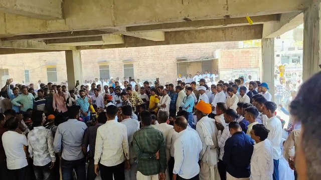विधायक के लापता चालक के मामले ने पकड़ा तूल : डेगाना में रैली निकाल किया विरोध प्रदर्शन