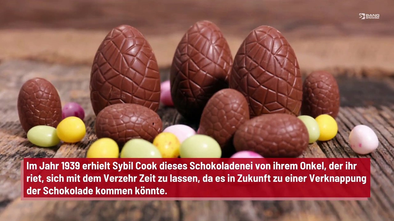 84 Jahre altes Schokoladenei wird versteigert