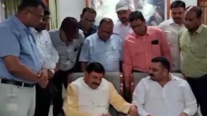 मंडला: उच्च शिक्षा मंत्री का हुआ अल्प प्रवास, सर्किट हाउस में हुआ स्वागत