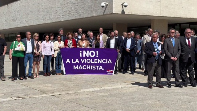 Las Cortes de Castilla y León guardan un minuto de silencio por el asesinato machista de Ávila